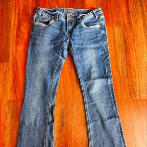 Rock & Roll Rival Low-Rise Bootcut jeans